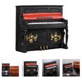 thumbnail image 3 of Retro Style Piano Adornment Mini Resin Piano Figurine Decorative Piano Ornament, 3 of 8