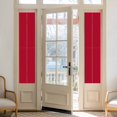 thumbnail image 2 of Pure Red Window Privacy Film, Simple Solid Color Static Cling UV Sun Blocking Heat Control Window Tint Day and Night, Non-Adhesive Reusable One Way Windows Privacy Cover 17.7''x78.7'', 2 of 7
