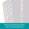 thumbnail image 4 of Poches Perforées A4, 100 Poches Poly, 4 of 5