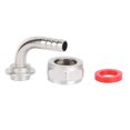 thumbnail image 3 of Beer Tail Piece, Brewing Tap Elbow Nut Reliable Replacement  With Gasket For Barrels For Home, 3 of 8
