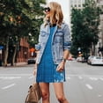 thumbnail image 4 of Fotbe Blue Christmas Vestido de Verano sin Mangas para Mujer – Vestido Midi Línea A, Estilo Camiseta Floral, Vestido Playero Casual y Fluido, 4 of 7