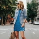 thumbnail image 4 of Fotbe Blue Christmas Vestido de Verano sin Mangas para Mujer – Vestido Midi Línea A, Estilo Camiseta Floral, Vestido Playero Casual y Fluido, 4 of 7