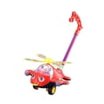 thumbnail image 4 of Juguete para caminar con equilibrio y diseño de carrito que fomenta la motricidad fina en niños pequeños. Rojo, 4 of 9