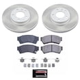 thumbnail image 2 of PowerStop Front Semi-Coated Rotor and Low-Dust Ceramic Brake Pad Kit SC199, 2 of 3