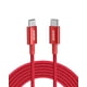 thumbnail image 1 of Cable USB C a USB C, cable de carga Anker tipo C, 3 m, rojo, 1 of 7