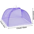 thumbnail image 2 of Pwsap Couvre-Aliments en Filet Pop-Up en Filet, Lot de 4, Réutilisables, Pliables, Colorés, Tente Parapluie, Écran Crypté, Protecteurs de Filet pour l'Extérieur, Camping, Fêtes, Pique-Niques, BBQ, Empêcher les Mouches, Insectes, Moustiques (17x17 Po), 2 of 8