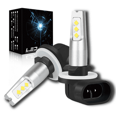 WVKVII 2 pack 881 LED Fog Light Driving Bulbs 862 886 889 894 896 898 Xenon White 6000K