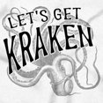 thumbnail image 2 of Funny Lets Get Kraken Animal Pun Crewneck T Shirts Boy Girl Teen Brisco Brands S, 2 of 6