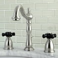 thumbnail image 2 of Kingston Brass KB1978PKX Duchess Widespread Bathroom Faucet with Plastic Pop-Up, Brushed Nickel, 2 of 4