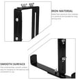 thumbnail image 3 of MasteelfCA 1pc Multifunctional Balcony Railing Hanging Flower Pot Hanger for Home (Black), 3 of 7