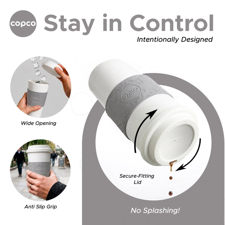 Insulated Travel Mug with Leak-Resistant Lid photo 5