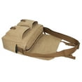 thumbnail image 2 of Vagarant Traveler 13.5" 100% Cotton Washed Canvas Messenger Bag C51.KK, 2 of 6