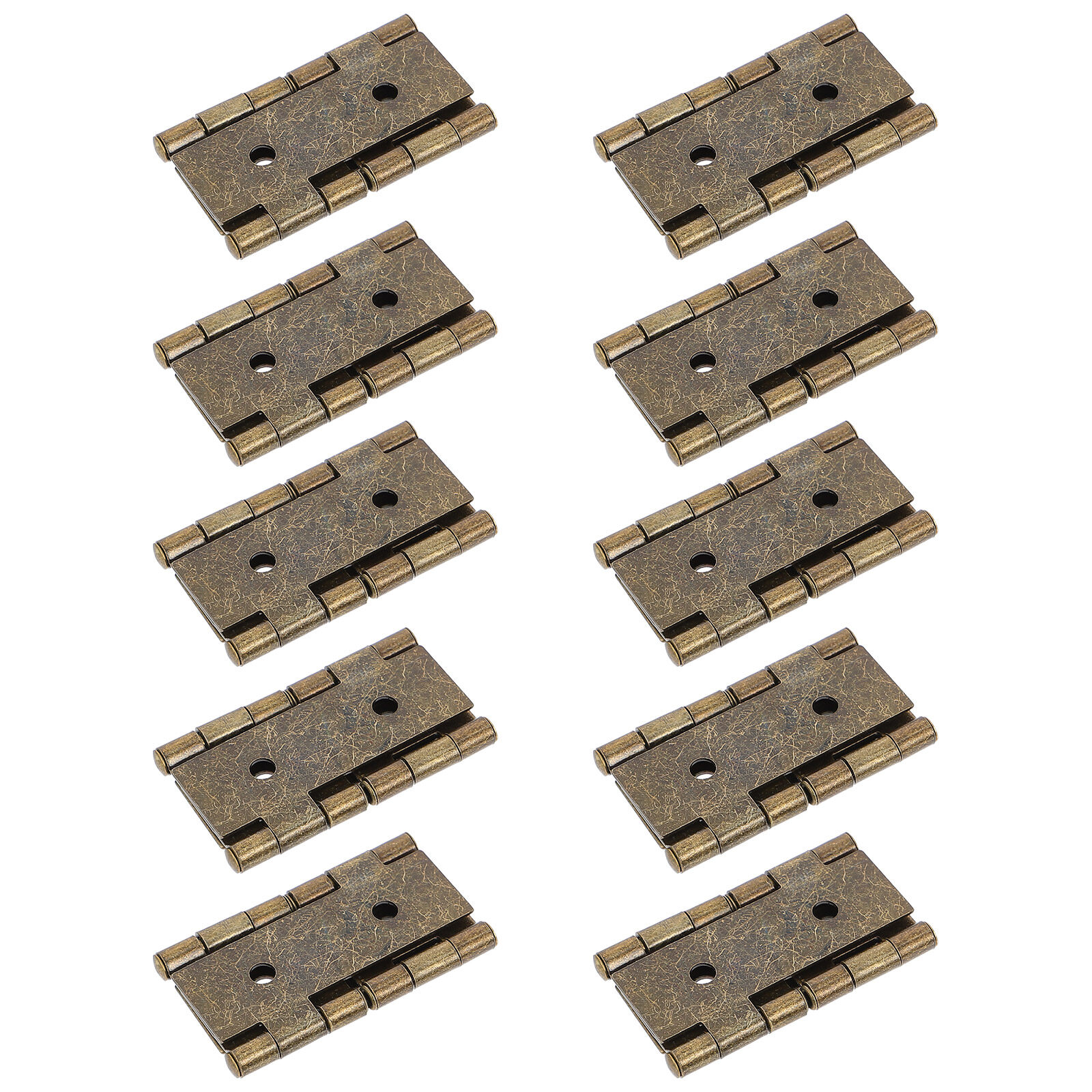 10pcs Folding Screen Hinges Iron Hinges Retro Style Door Hinges