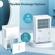 Auseo 35 Pint Dehumidifier, 3000 Sq.ft Coverage Area, 24H Timer & Sleep Mode, Filter Cleaning, Basement/Bedroom