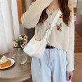 thumbnail image 1 of Bolso de Mano Hugo para Mujer, Bolso Informal de Hombro, Color Blanco, Cremallera, 1 of 9