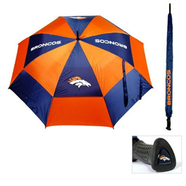 Team Golf Denver Broncos 62 in. Double Canopy Umbrella
