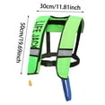 thumbnail image 3 of Automatic Inflatable Life Jacket for Water Sports Boating Fishing and Emergency Situations with Maximum Buoyancy, 3 of 9