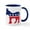 White/Navy Inside, variant on CafePress - Democrat Donkey Mug - 11 oz Ceramic Mug - Novelty Coffee Tea Cup