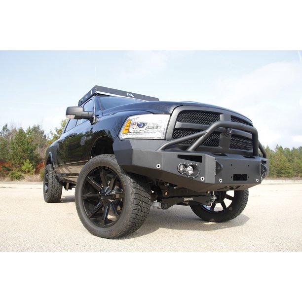 Fab Fours DR09H24521 Premium Heavy Duty Winch Front Bumper Fits 1500