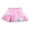 Pink, variant on Girls Party Dress Kids Festive Petal Skirt With Net Overlay Performances Celebrations Clothes