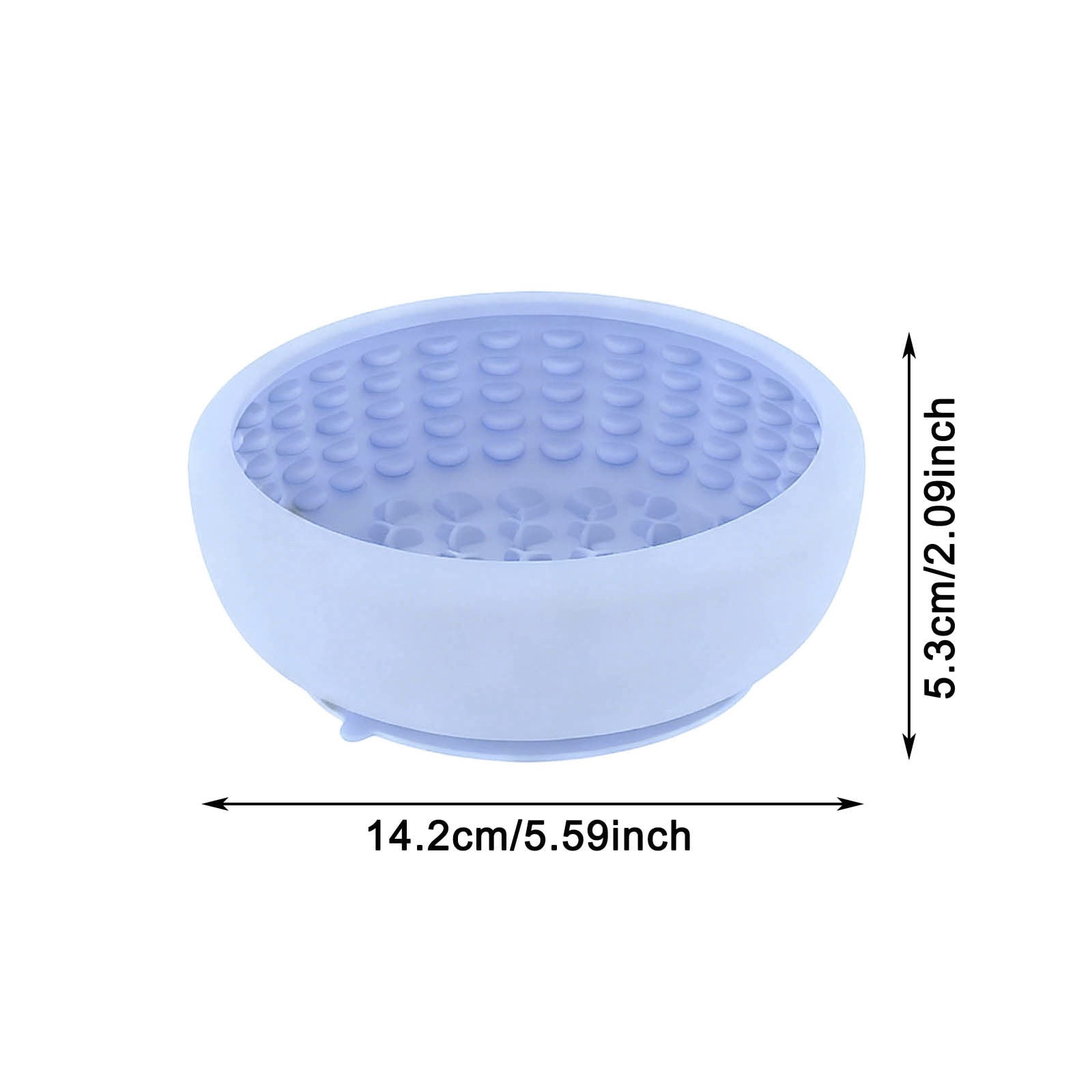 erfcxs Lick Bowl For Bowl For Anxiety Slow Feeding & Training Strong Suction Base For Secure Attachment To Tiles & Glass Reduces Stress & Digestion