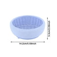 thumbnail image 2 of Silicone Cat Lick Mat With Strong Suction Base For Anxiety Relief & Slow Feeding(Orange-S-14.2X5.3Cm), 2 of 6