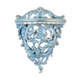 thumbnail image 3 of Estante Flotante De Pared Retro Decorativo De Resina Para Pasillo, Sala De Estar, Hogar, Azul S Sunnimix Estante de pared, 3 of 8