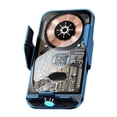 thumbnail image 2 of Cargador inalámbrico para montaje en coche, fácil de instalar, soporte compacto y estable para montaje en teléfono Azul Baoblaze Soporte para teléfono para montaje en automóvil, 2 of 8