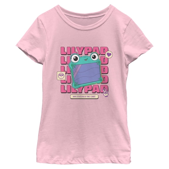 Girls Toy Story 5 Lily Pad Chat Art T Shirt