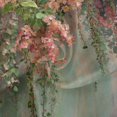 thumbnail image 2 of 60 Inch Round Tablecloth with White Lace Trim Fall Table Cover for Elegant Dining Decor Enchanted Flowers Painting, 2 of 8