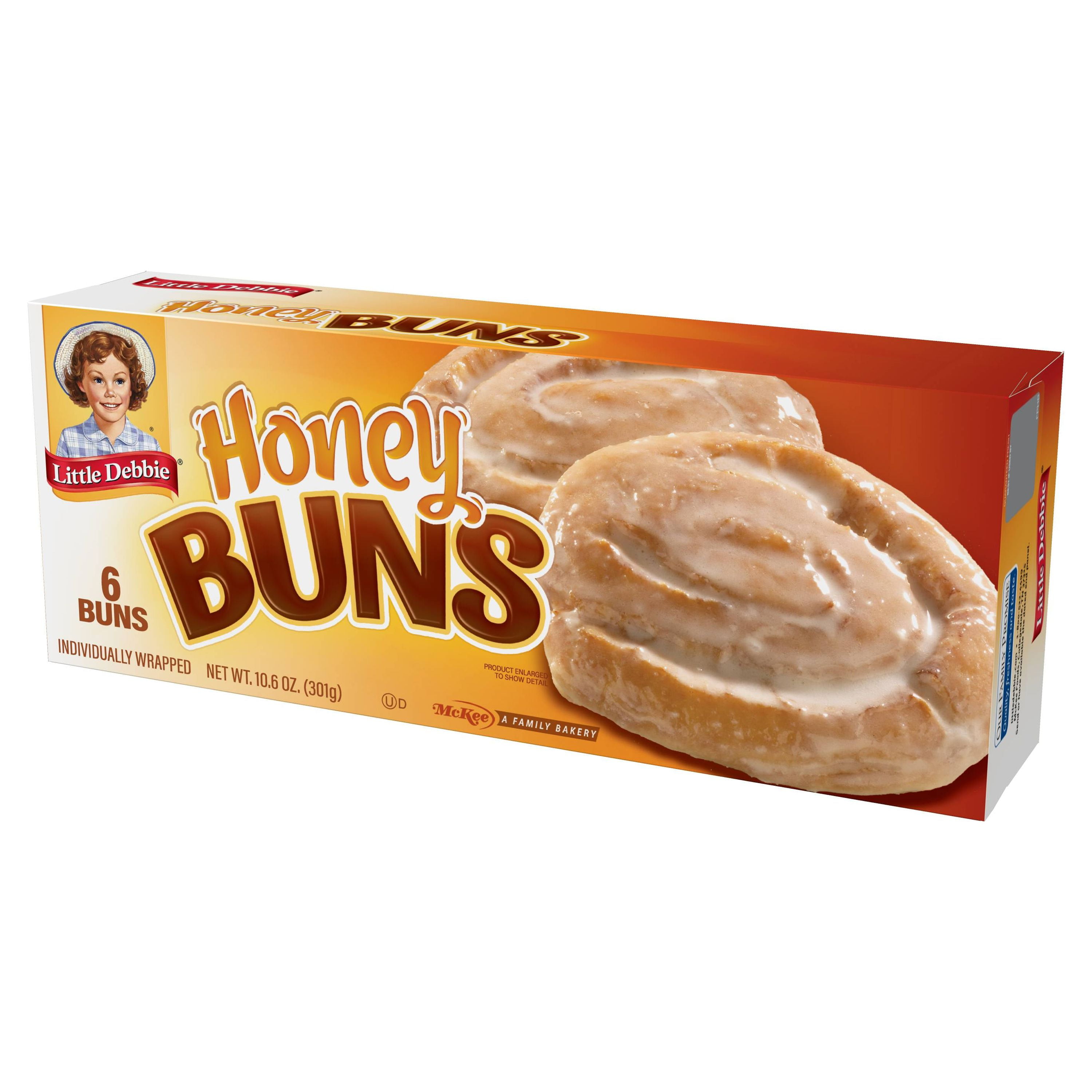 Little Debbie Honey Buns, 10.6 oz, 6 Count