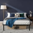 thumbnail image 2 of Cama Matrimonial de Metal, Color Negro (sin Colchón) HOMEMAKE FURNITURE, 2 of 7