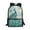 Blue Peacock, variant on HUIACONG Sleepy Moon Monkey School Backpack for Primary Kids Lightweight Wear‑Resistant Large Capacity for Boys Girls Ages 6‑18 Daily Travel