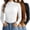Black/White/Light Brown, variant on Mock Neck Tops for Women Turtleneck 3 Pack Thermal Long Sleeve Women Womens Undershirts Casual Turtle Neck Undershirt