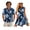 Blue Hibiscus, variant on Matching Beach Outfits for Couples Hibiscus Floral Puletasi Samoan Women's Tank Dress Summer Polynesian Shirt Aloha Shirt Men Samoan Tribal Print Sundress 3XL