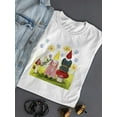 thumbnail image 3 of Gnome Neighbors Iii. T-Shirt Women -Grace Popp Designs, Female 3X-Large, 3 of 4
