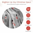 thumbnail image 5 of Feltree Christmas Flannel Blanket Soft Warm Holiday Decorative Throw for Sofa Bed and Travel Oversized 59x51 Inches, 5 of 7