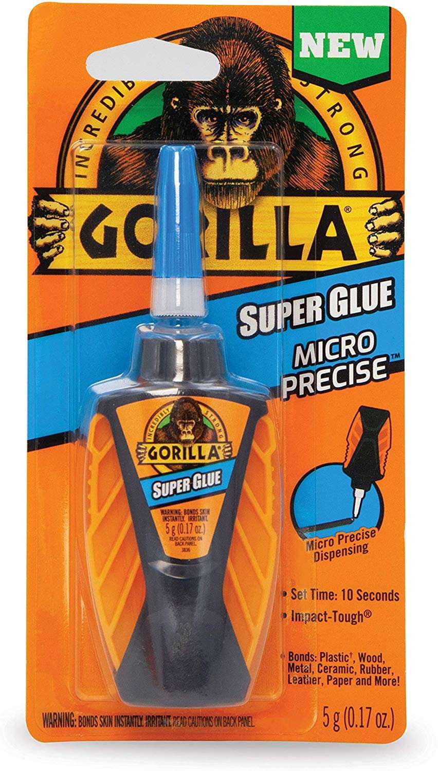 Gorilla 6770002 Micro Precise Super Glue, 5 gr, Clear