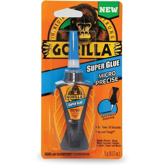Gorilla Micro Precise Fast Setting Super Glue 5g