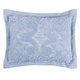 thumbnail image 3 of Better Trends BSAS3PCDOBL Better Trends Ashton Collection 100% Cotton Full/Double Bedspread Set in Blue, 3 of 5