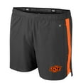 thumbnail image 2 of Men's Colosseum Charcoal Oklahoma State Cowboys Langmore Shorts, 2 of 3