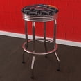 thumbnail image 4 of Guinness Chrome Ribbed Bar Stool, 4 of 5
