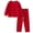 Red, variant on JUMEYU Girls Pjs Sets Cute Little & Big Girls Pajamas - Comfy Long Sleeves 2 PC PJS Size 8-9 (Light Blue,8-9 Years)