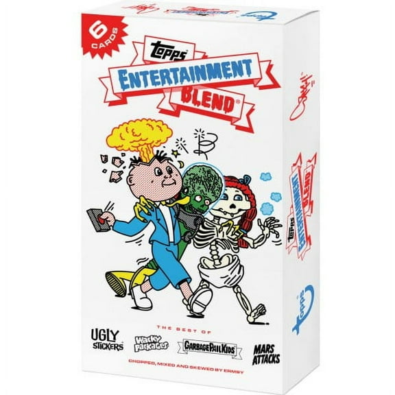MLB 2022 Ermsy Entertainment Blend Trading Card Pack (6 Cards, 1 Chase Card)