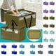 thumbnail image 1 of Contenedor de Armario, Bolsas de Almacenamiento Plegables de Gran Capacidad, Paquete de 4 Bolsas Portátiles para Mudanza y Organización de Ropa, Edredones y Artículos Del Hogar, 69 X 36 X 35 Cm, Azul, 1 of 6
