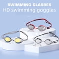 thumbnail image 3 of Gafas de natación para adultos, gafas de natación para miopía, equipo HD, impermeables, antivaho, de silicona, protección ocular, gafas de natación transparentes, caja, 3 of 6