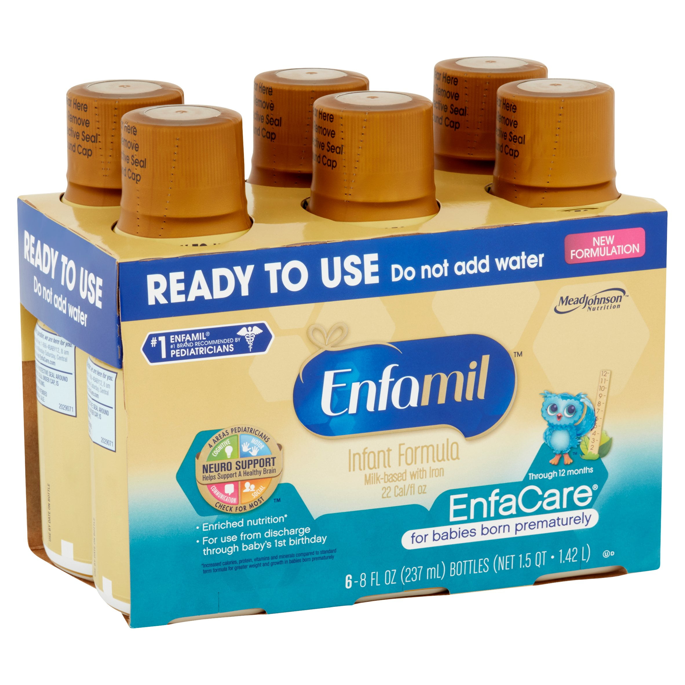 Enfamil EnfaCare Baby Formula Ready to Use 8 Fl Oz Plastic Bottles enfamil-enfacare-baby-formula-ready-to-use-8-fl-oz-plastic-bottles