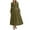 01 Army Green, variant on Formal Dresses for Women Long Sleeve Maxi Dress with Pockets Spring Fall 2026 V-Neck Flowy Casual Wedding Guest Dress Elastic Waist