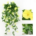 35.4inch Flower Spun Silk Cloth Flower Morning Glories Fade Outdoor