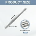 thumbnail image 2 of Uxcell Fully Threaded Rod M14 x 250 2mm Thread Pitch 304 Stainless Steel 2 Pack, 2 of 6